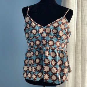 Brand new LOFT sleeveless blouse. Great under a fun jacket!
